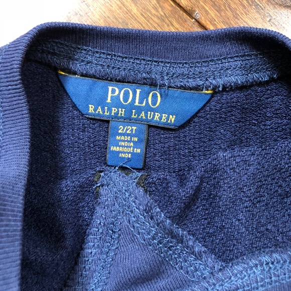 Ralph Lauren Letterman Sweatshirt 2T - Picture 5 of 5